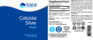 Colloidal Silver, 30 PPM - 8 oz