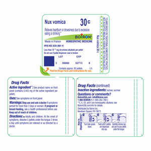 Nux Vomica - 30 c