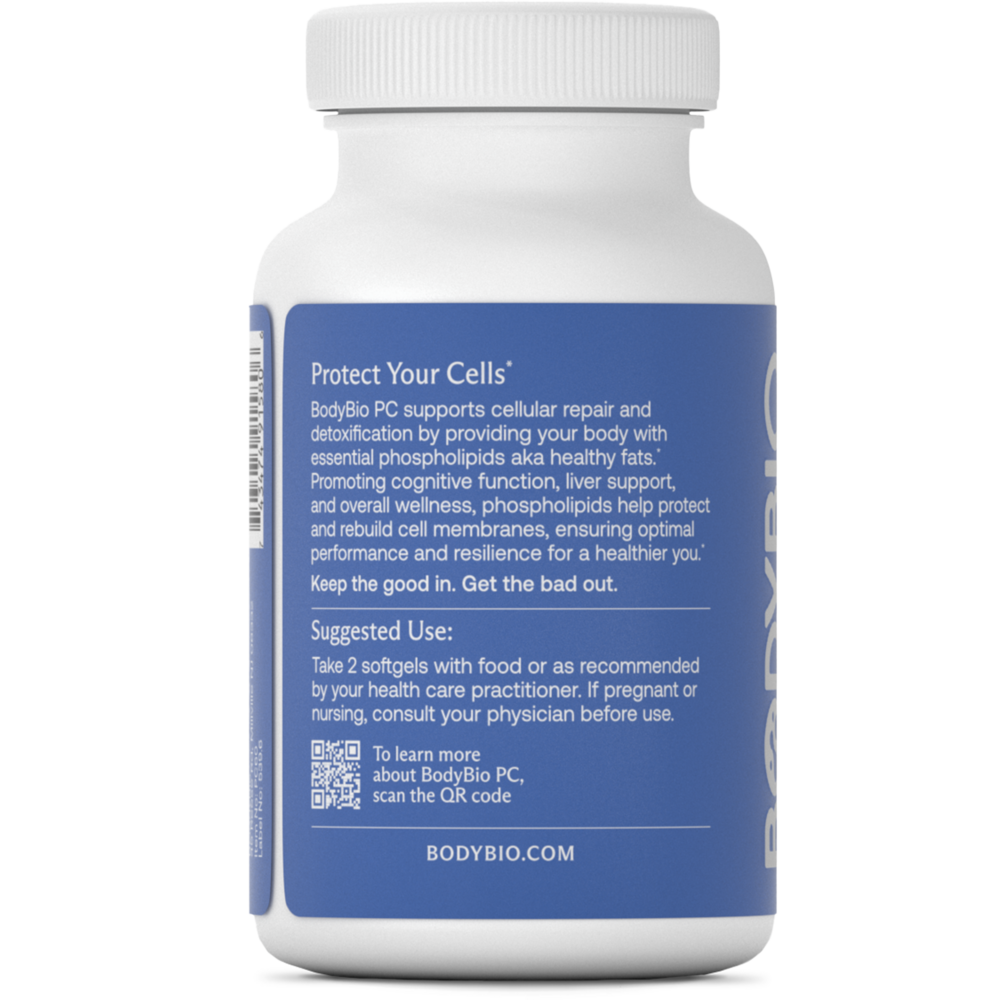 Liposomal Phospholipid Complex - BodyBio - 60 softgels