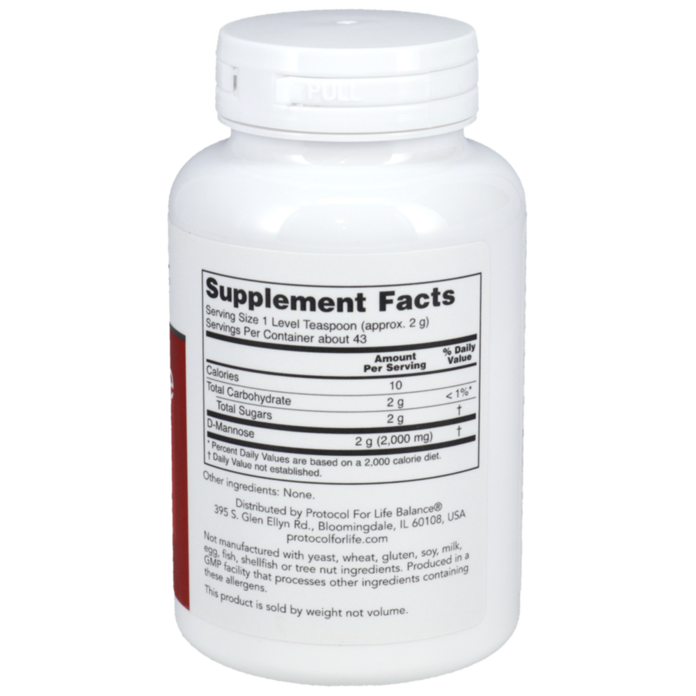 D-Mannose Powder 500 mg - 3 oz