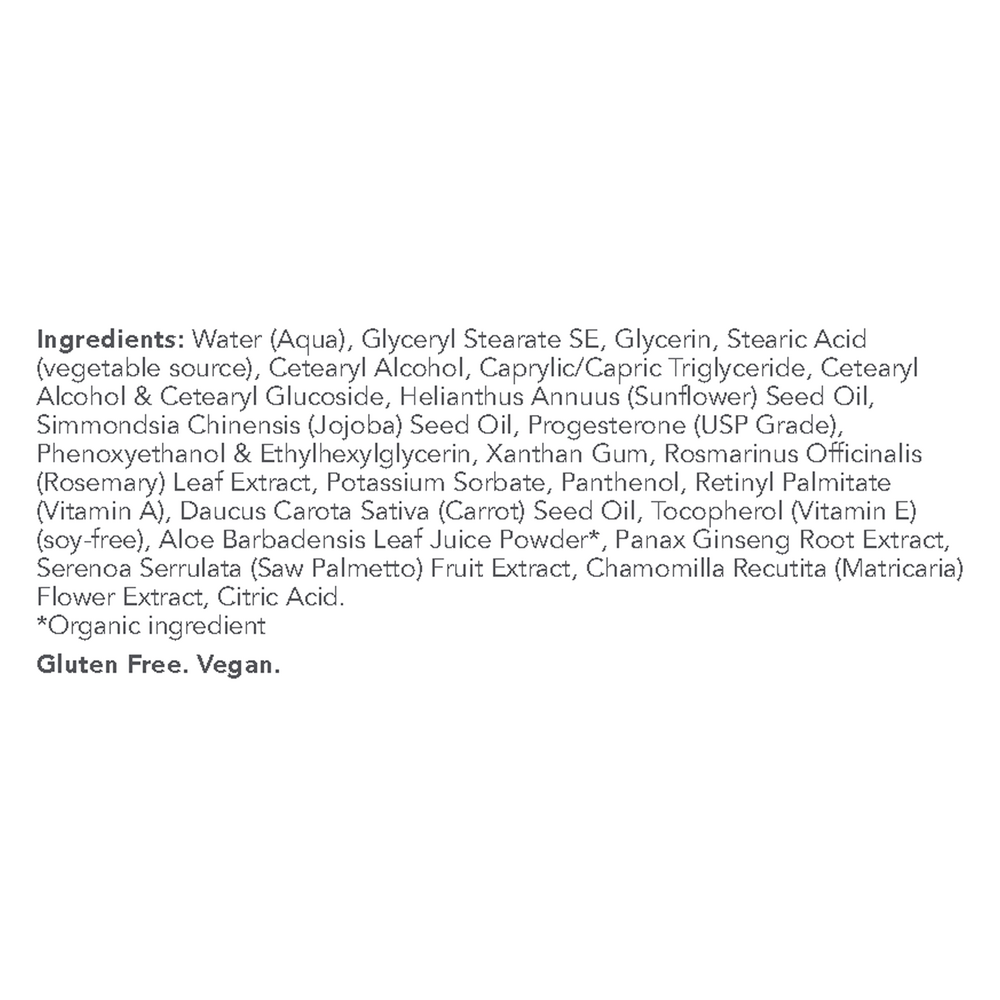 Progesterone Balancing Skin Cream - 3 oz