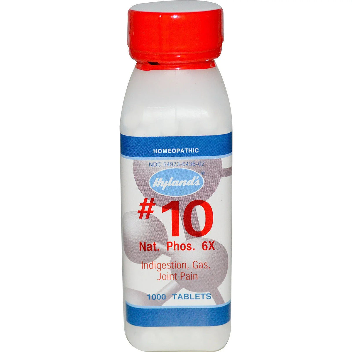 Hyland's #10 Nat. Phos. 6x - 1000 tab