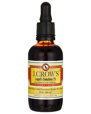 Lugol's Solution  5%  1oz - J.C. Crow's