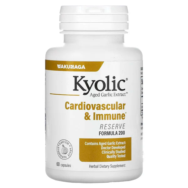 Kyolic Cardiovascular &amp; Immune Reserve 1200mg 60Caps