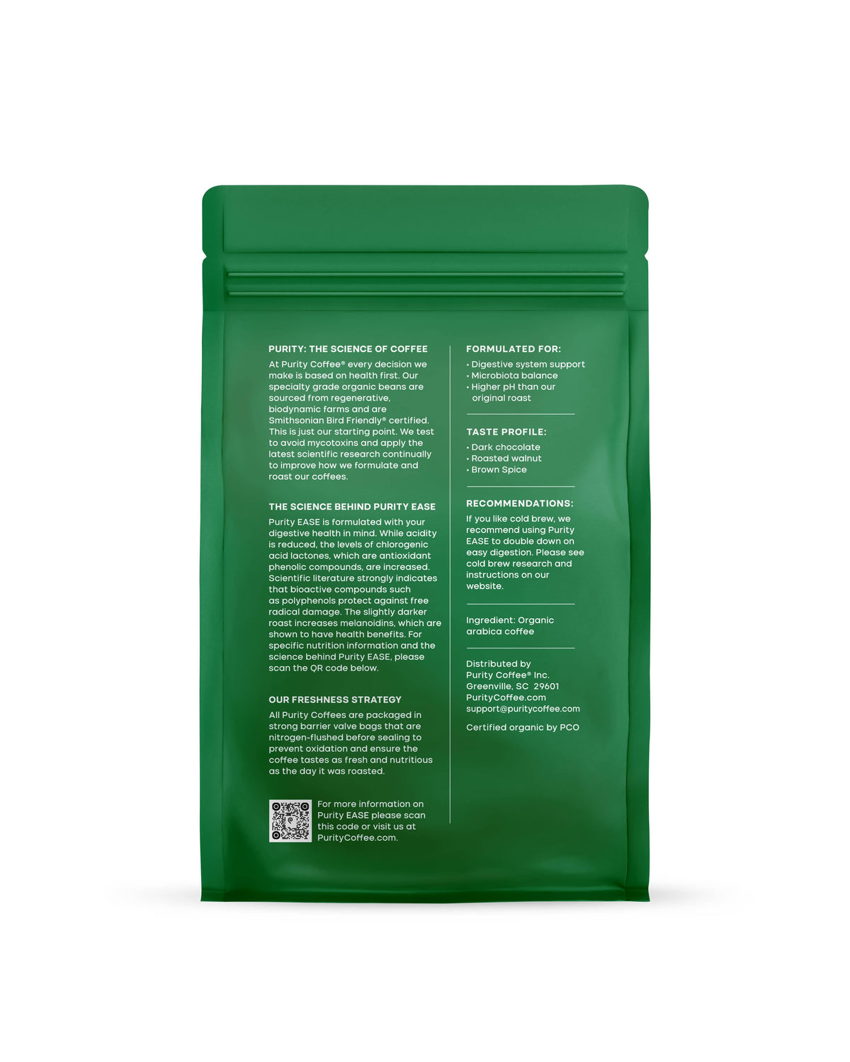 Coffee Whole Bean Dark Roast EASE - 12 oz