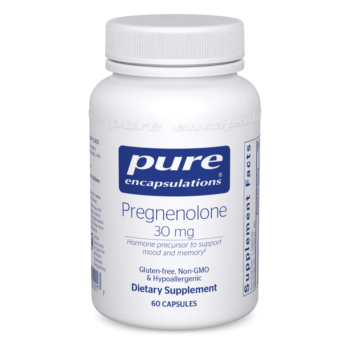 Pregnenalone 30mg - 60 caps