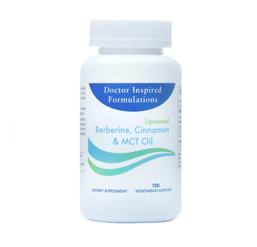 Berberine, Cinnamon &amp; MCT Oil - 120 caps