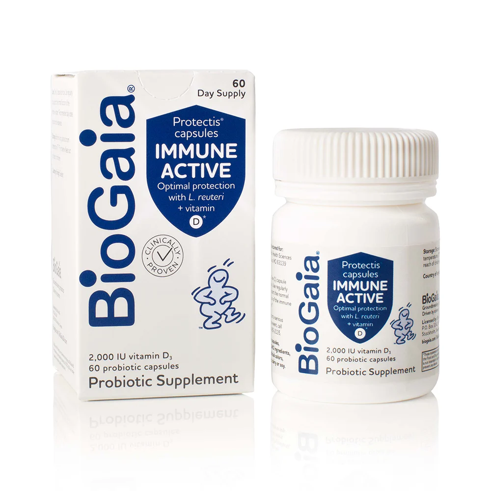 BioGaia Immune Active - Probiotic Capsules