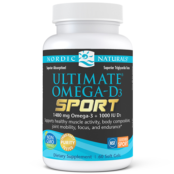 Ultimate Omega-D3 Sport - 60 softgels