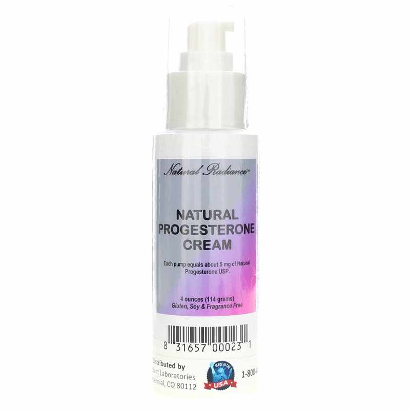 Natural Progesterone Cream - 2 oz