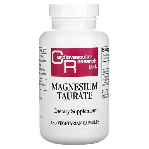 Magnesium Taurate 125mg 180caps